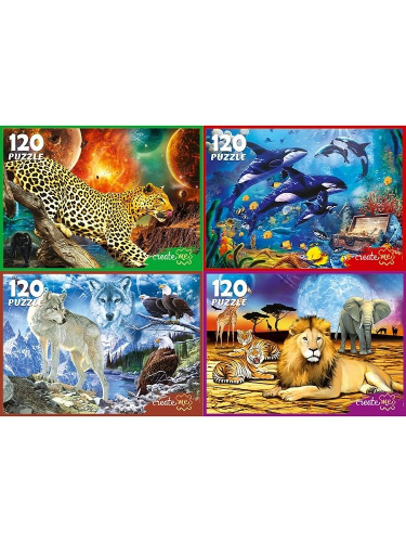 Пазлы  120 элементов Красивые картинки П120-8290