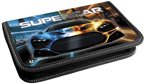 Пенал однокамерный Lamark Supercar, на молнии LAMARK0055 128/715702