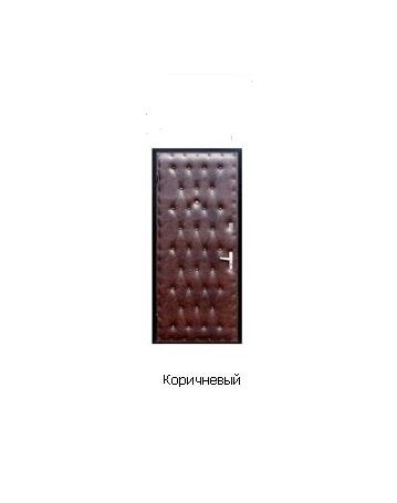 Комплект для обивки дверей Ватин 210х105см, коричневый В160