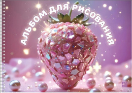 Альбом для рисования 40 листов Блеск, гребень 128/011840169  03279