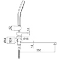 Смеситель для ванны Gappo G2203-6 Gappo 42926
