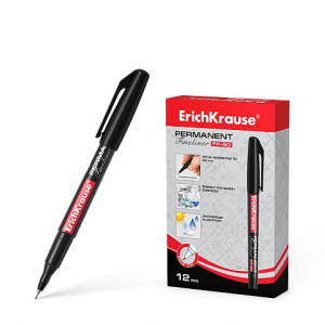 Линер перманентный ErichKrause FP-50, черный 37068