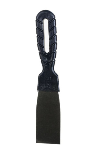 Шпатель нержавеющий  40мм пластиковая ручка, ProFlat Professional Stayer 1008-04