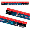 Линейка пластиковая 16см Devente Aatronaut 5091342