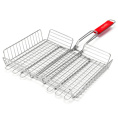 Решетка для барбекю хромированная 33х26х5см глубокая Appetite MD-3326