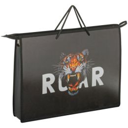 Папка-портфель А3 Tiger, пластиковый 70мм, на молнии ПР-3-20_46800