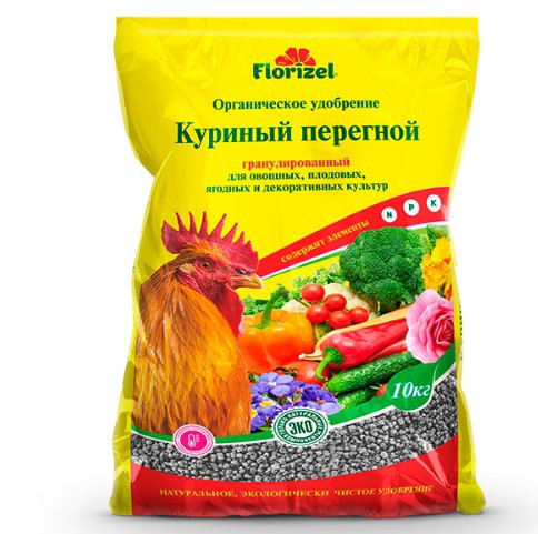 Куриный перегной 10кг Florizel