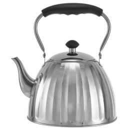 Чайник из нержавеющей стали 3,0л черная ручка Alpenkok AK-548