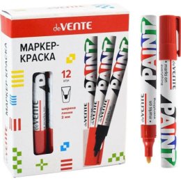 Маркер-краска красный Devente 2,8мм, нитро-основа 5043001