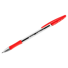 Ручка гелевая Berlingo Triangle Gel Grip красная 0,5мм CGP_05024
