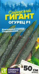 Огурец Сибирский гигант F1 10шт. цветной пакет серия Сибирские гиганты Семена Алтая