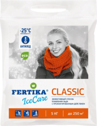 Антигололедная смесь  5кг до -25°C IceCare Classic Фертика