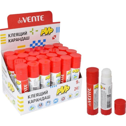 Клей-карандаш  9г Devente, PVP основа 4042035
