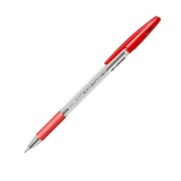 Ручка шариковая ErichKrause R-301 Classic Stick & Grip, красный, 1мм 43188