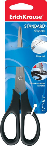 Ножницы 17 см ErichKrause Office Standart 14861