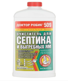Биосостав Доктор Робик очиститель для септика выгребных ям 798мл Доктор Робик арт.509