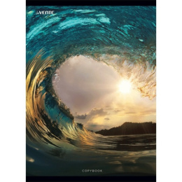 Тетрадь  80 листов А4 Devente Sea Wave, скоба 2058202