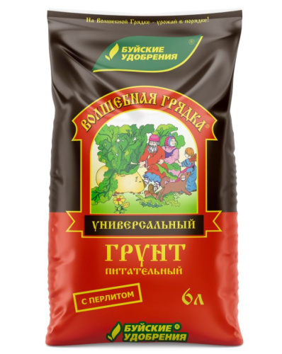 Грунт универсальный  6л Волшебная Грядка Буйские удобрения