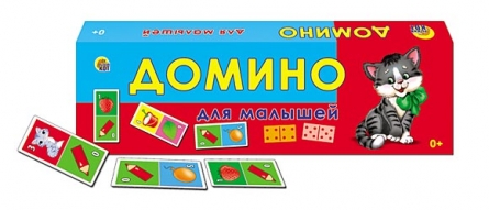 Домино детское Для малышей, пластиковые детали ИН-6942