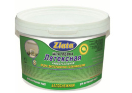 Шпатлевка латексная 0,8кг Zlata