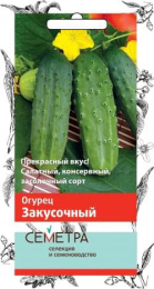 Огурец Закусочный 0,5г цветной пакет серия Семетра Поиск